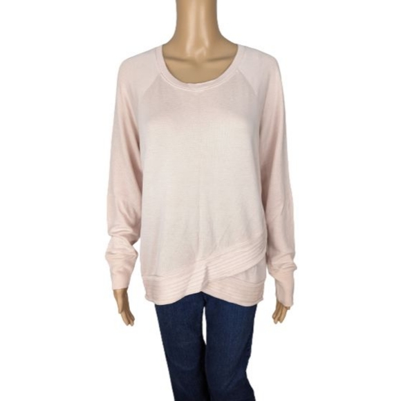 Athleta Tops - Athleta Serenity Criss Cross Sweatshirt S